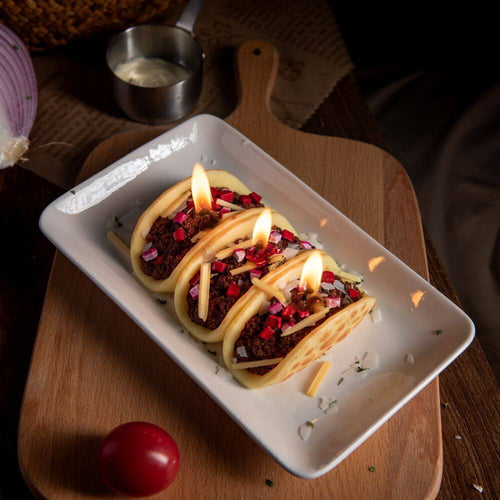 Southlake Gifts Canada - Free Plate Candle Holder for Tacos Candle - Reusable Candle Home Decor